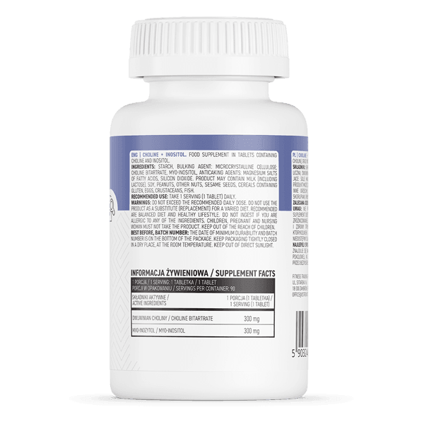 OstroVit Choline + Inositol 90 tabletten
