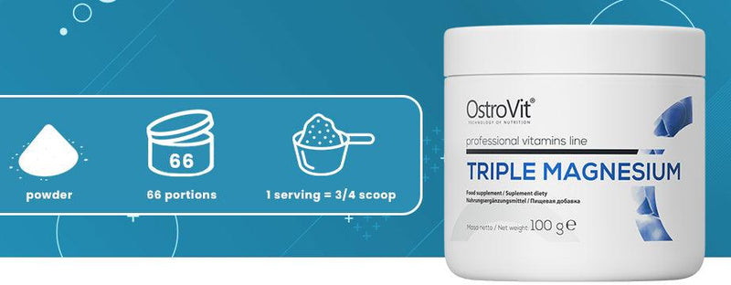 OstroVit Triple Magnesium 100 g