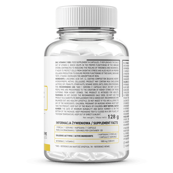 OstroVit Vitamine C 1000 mg 120 capsules