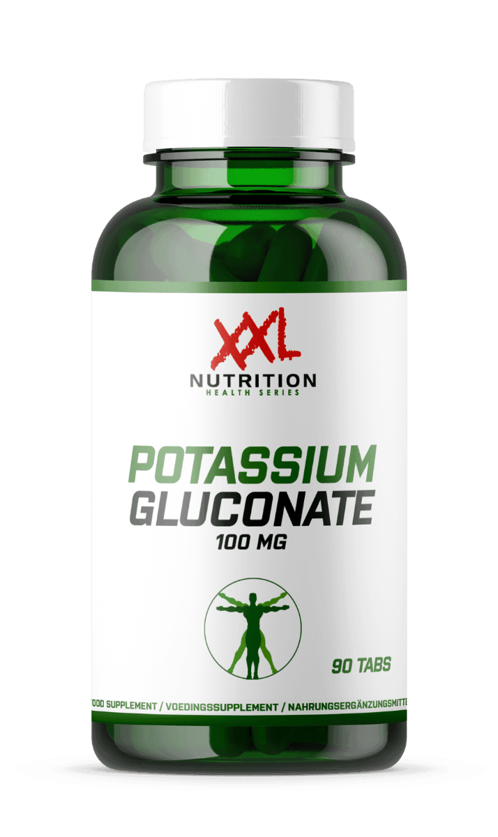Potassium Gluconate 100mg - 90 Tablets - XXL Nutrition