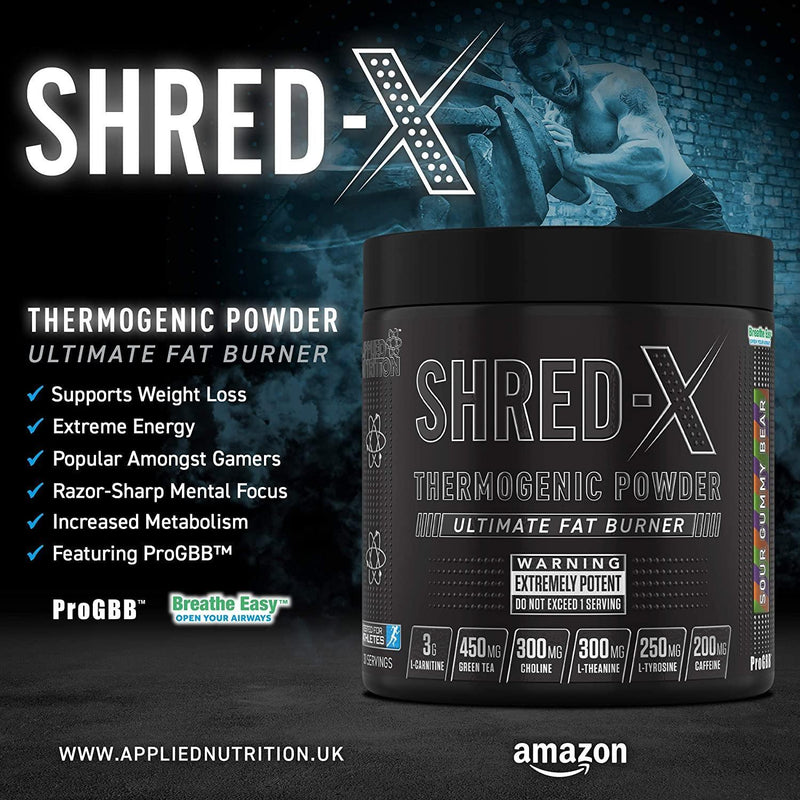 SHRED X Poeder 300g Applied Nutrition