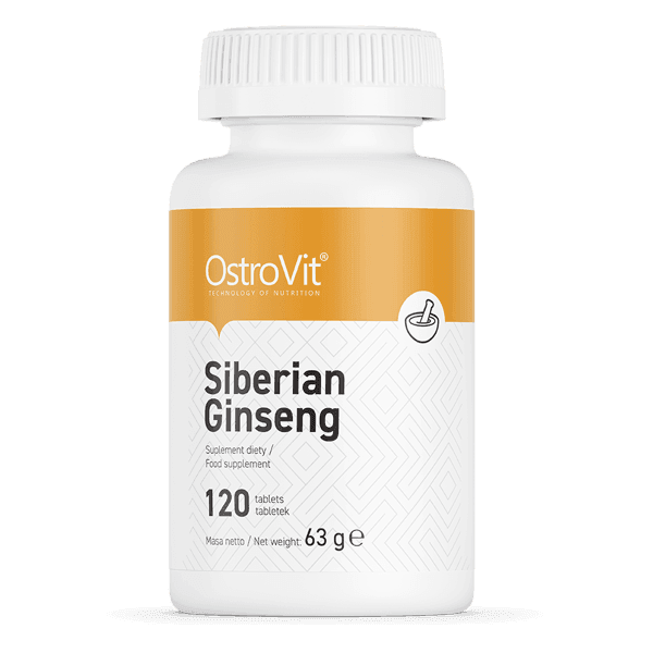 Siberian Ginseng 120 Tablets OstroVit