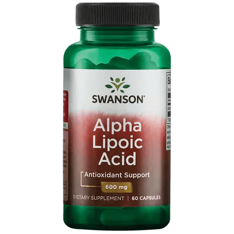 Ultra Alpha Lipoic Acid 600mg - ALA- 60 Capsules - Swanson