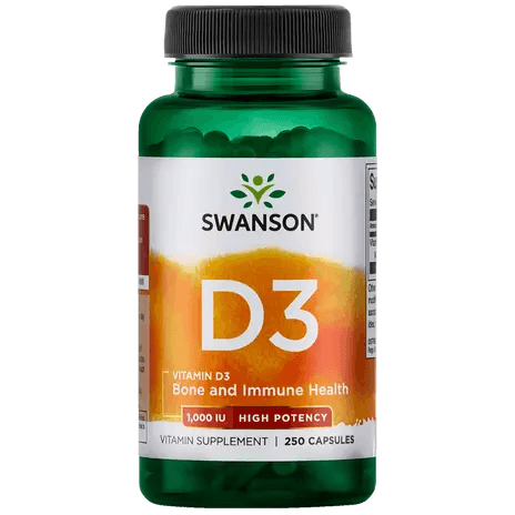 Vitamin D3 - 1000IU - Swanson