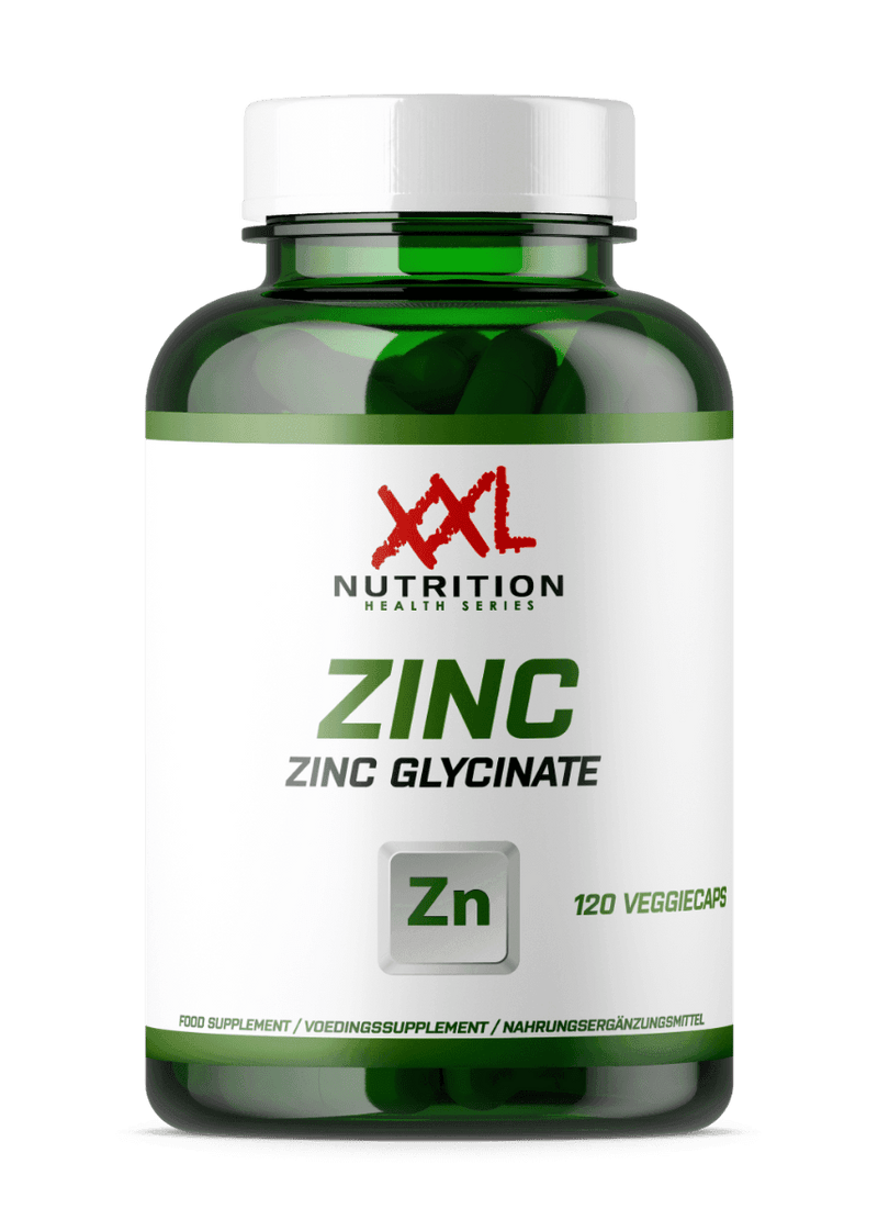 Zinc Glycinate - 120 veggiecaps - XXL Nutrition